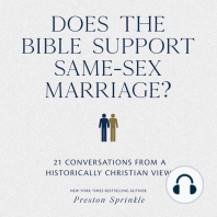 Does the Bible Support Same-Sex Marriage?