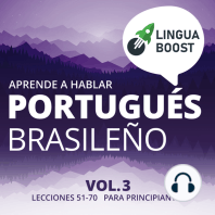 Aprende a hablar portugués brasileño Vol. 3