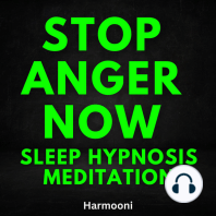 Stop Anger Now Sleep Hypnosis Meditation