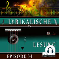 Lyrikalische Lesung Episode 34