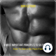 6 Most Important Principles to Six Pack Abs