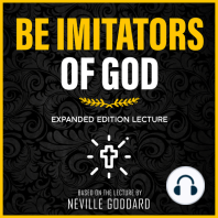 Be Imitators Of God