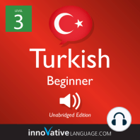 Learn Turkish - Level 3