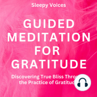 Guided Meditation For Gratitude