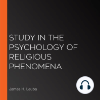 Study in the Psychology of Religious Phenomena