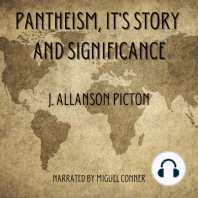 Pantheism, It's Story and Significance