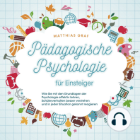 Pädagogische Psychologie für Einsteiger