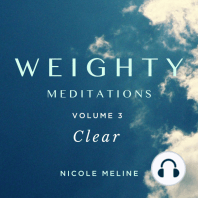 WEIGHTY Meditations Volume 3