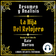Resumen Y Analisis - La Hija Del Relojero