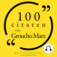 100 citaten van Groucho Marx