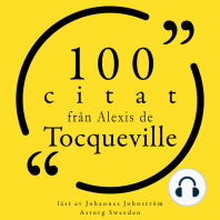 100 citat från Alexis de Tocqueville