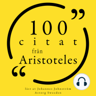 100 citat från Aristoteles
