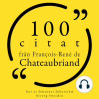 100 citat från François-René de Chateaubriand
