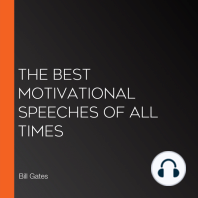 The Best Motivational Speeches of All Times