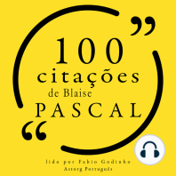 100 citações de Blaise Pascal