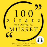 100 Zitate von Alfred de Musset