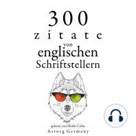 300 Zitate von englischen Schriftstellern