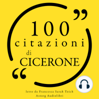 100 citazioni di Cicerone