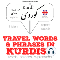 Travel words and phrases in Kurdish