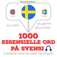 1000 essensielle ord på svensk