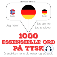 1000 essensielle ord på tysk