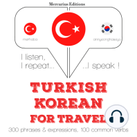 Türkçe - Korece