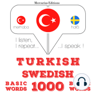 Türkçe - İsveççe