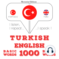 Türkçe - İngilizce