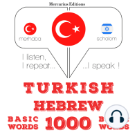 Türkçe - İbranice