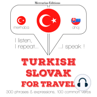 Türkçe - Slovakça