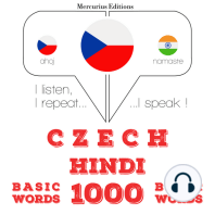 Čeština - hindština