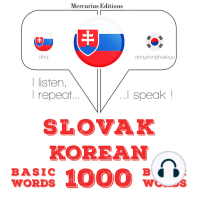 Slovenský - kórejský