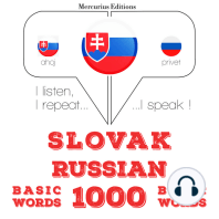 Slovenský - ruskej