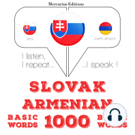 Slovenský - arménske