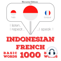 1000 kata-kata penting di Perancis