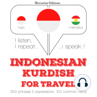 kata perjalanan dan frase dalam Kurdi