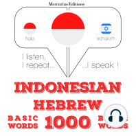 1000 kata-kata penting dalam bahasa Ibrani