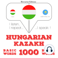 Magyar - kazah