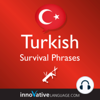 Learn Turkish - Survival Phrases Turkish