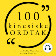 100 kinesiske ordtak