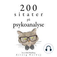 200 sitater i psykoanalyse