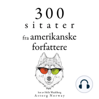 300 sitater fra amerikanske forfattere