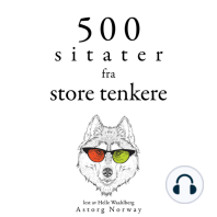 500 sitater fra store tenkere