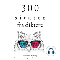 300 sitater fra diktere