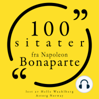 100 sitater fra Napoleon Bonaparte