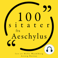100 sitater fra Aeschylus