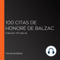 100 citas de Honoré de Balzac