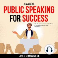 A Guide to Public Speaking for Success