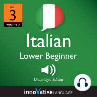 Learn Italian - Level 3: Lower Beginner Italian, Volume 3: Lessons 1-25