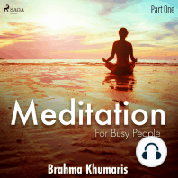 Meditation for Busy People – Part One